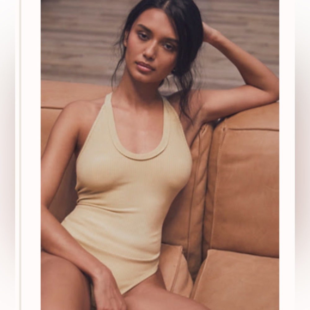 Speed Dial Free People Ribbed Bodysuit